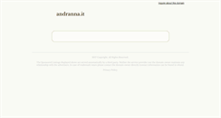Desktop Screenshot of andranna.it